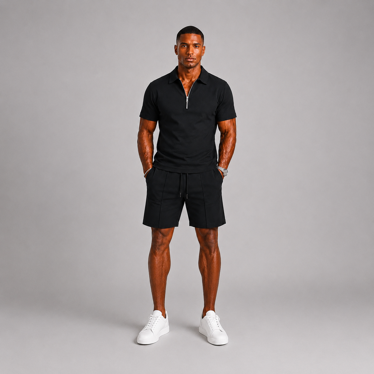 Crispin Polo Shirt | Zip