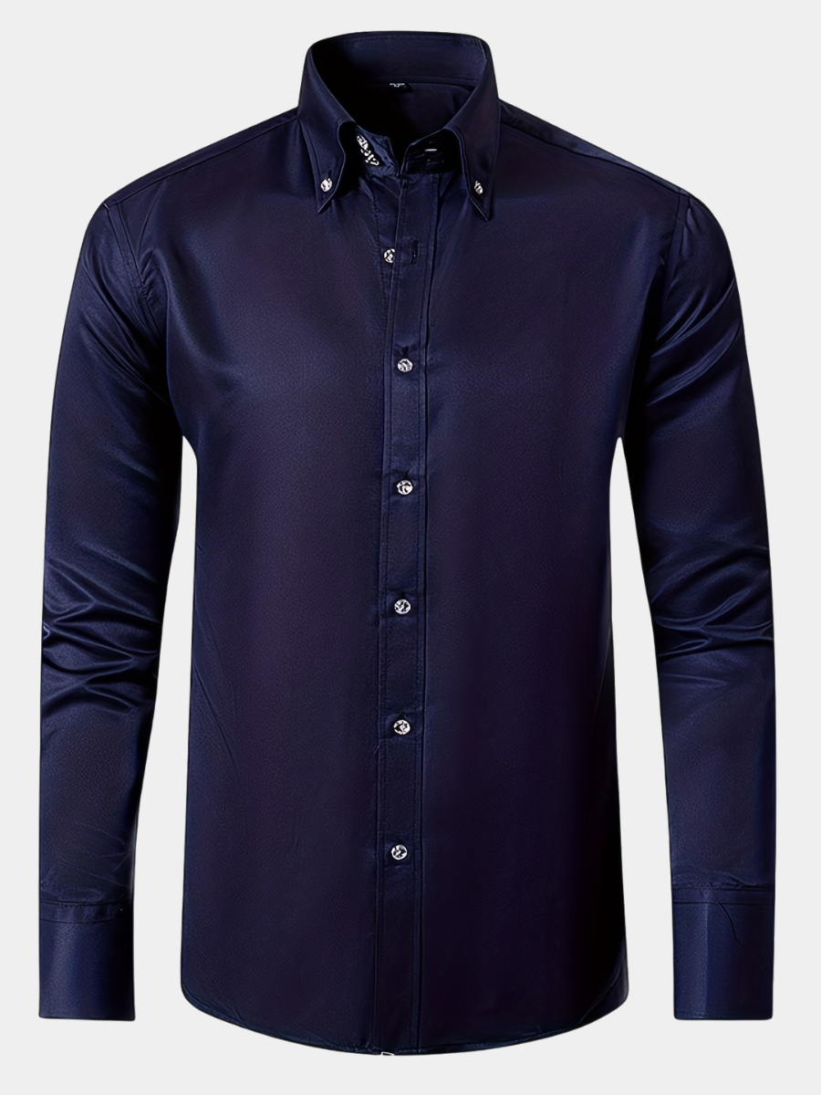 Men's Long Sleeve Button-Down Shirt | Oxford