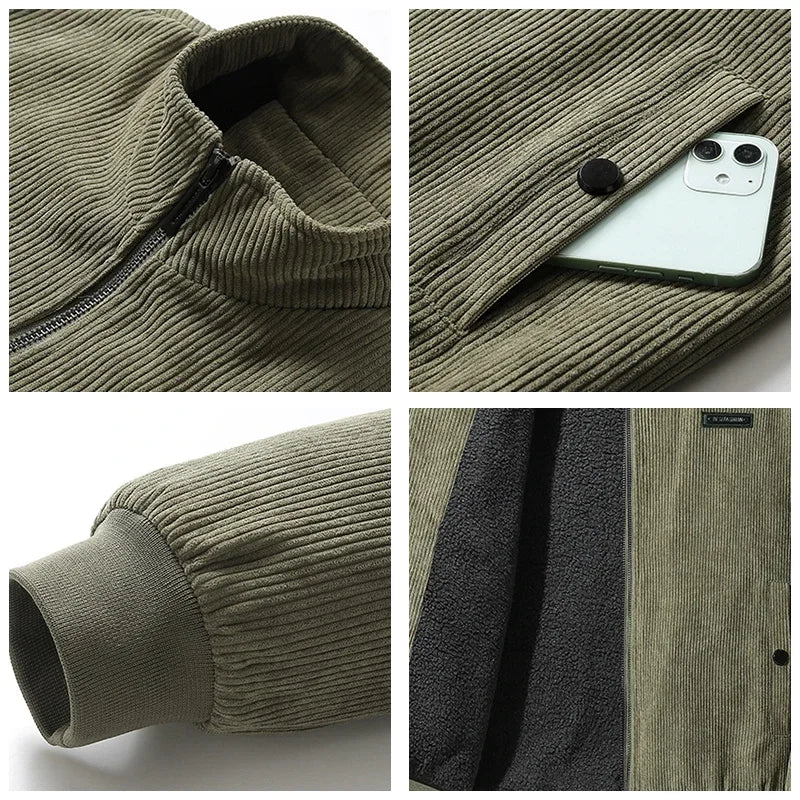 Men's Bomber Jacket | Full Zip