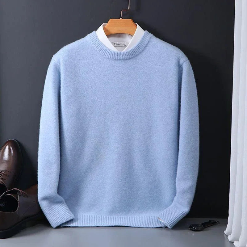 Men's Knitted Jumper | Crew Neck
