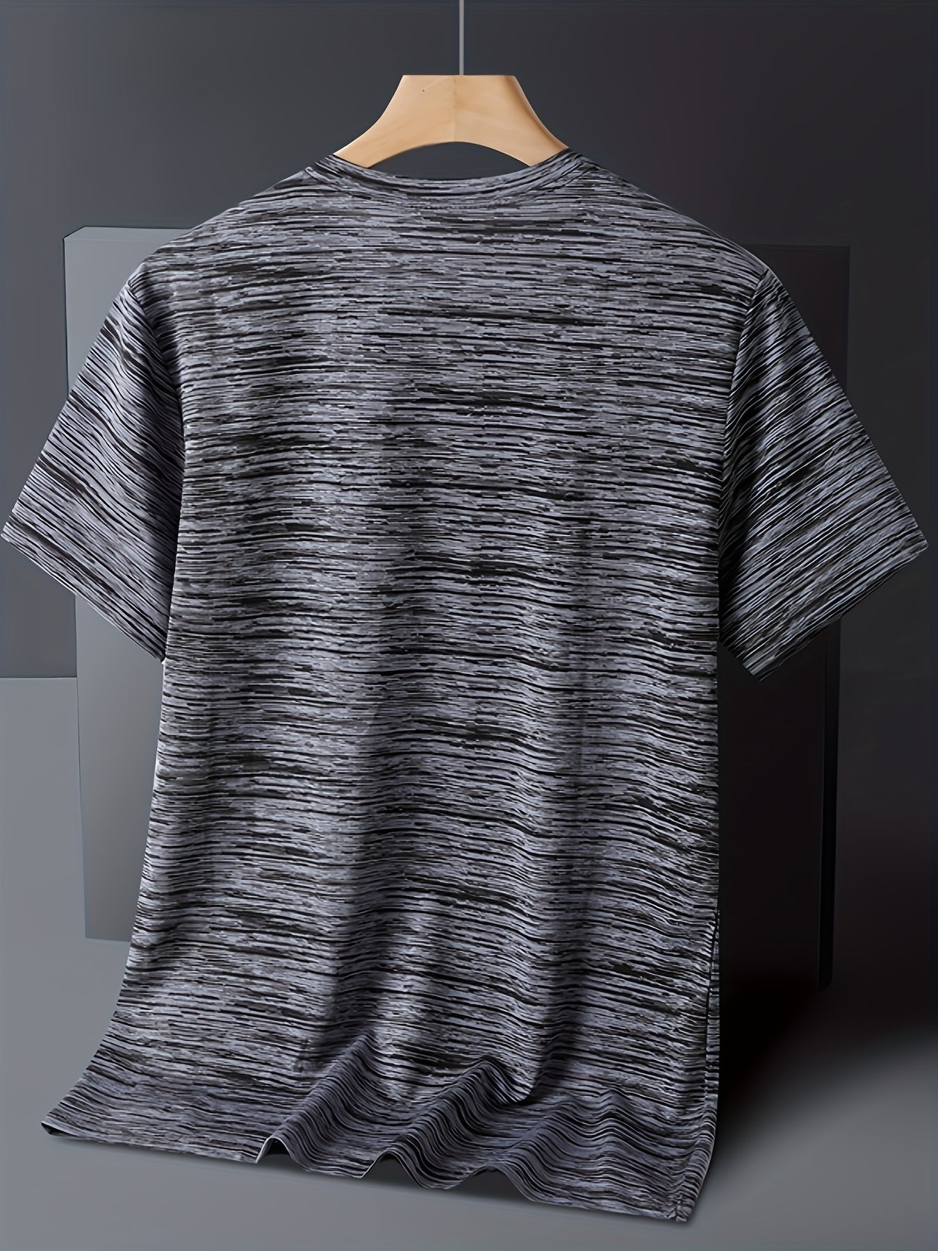 Men's Crew Neck T-Shirt | Curved Hem