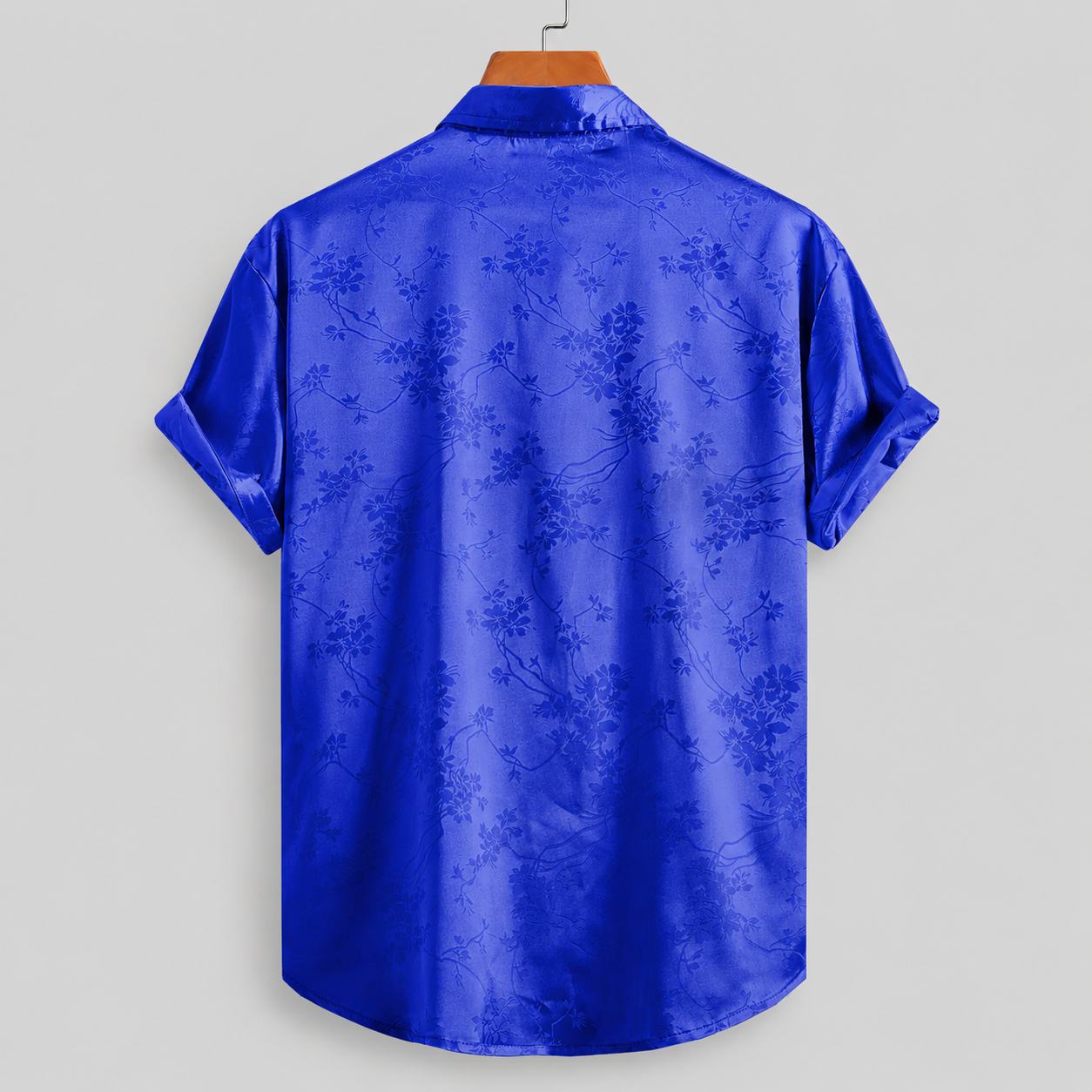Men's Floral Short Sleeve Shirt | Cuban Collar