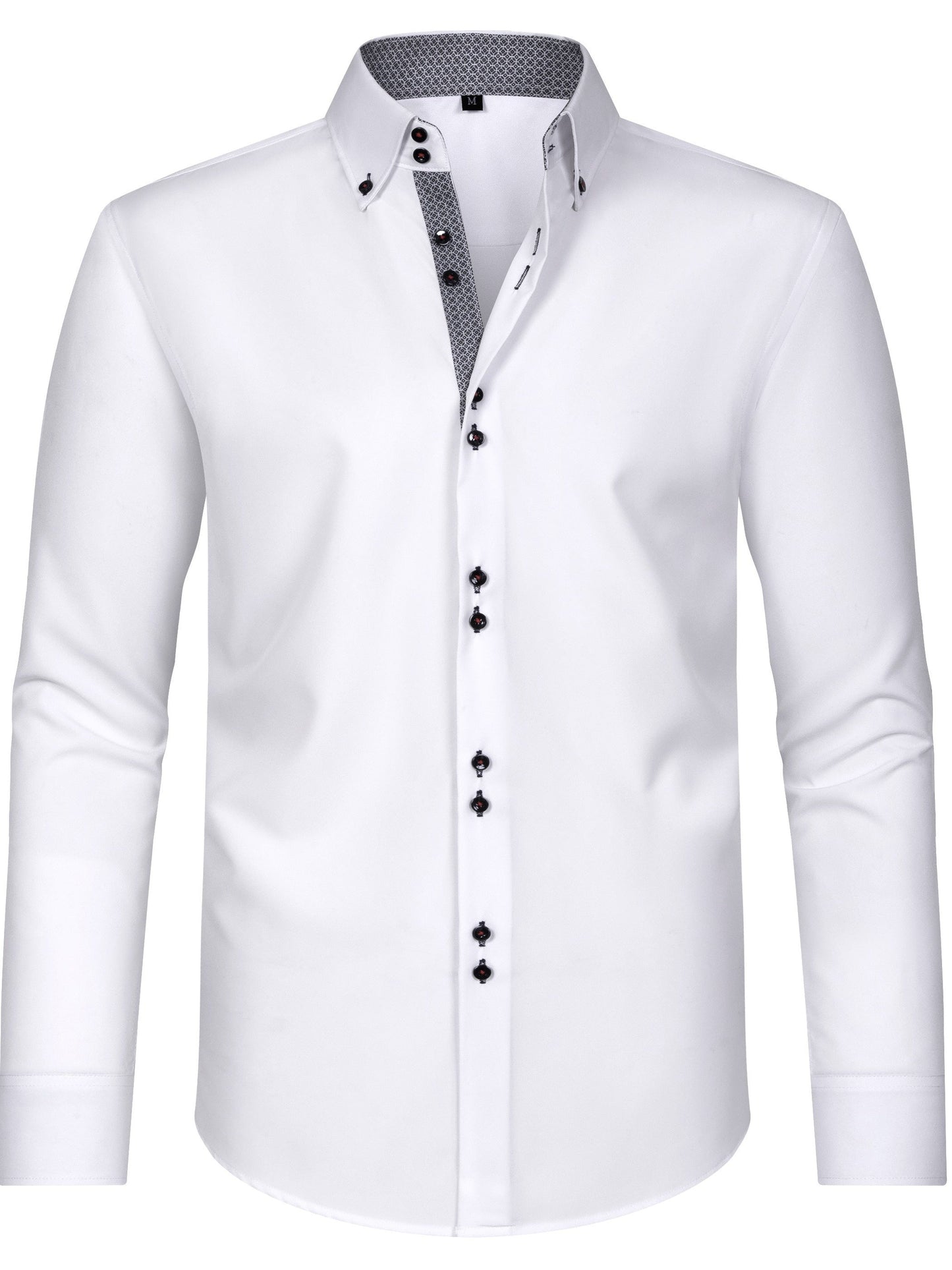 Men's Long Sleeve Button-Down Shirt | Slim Fit