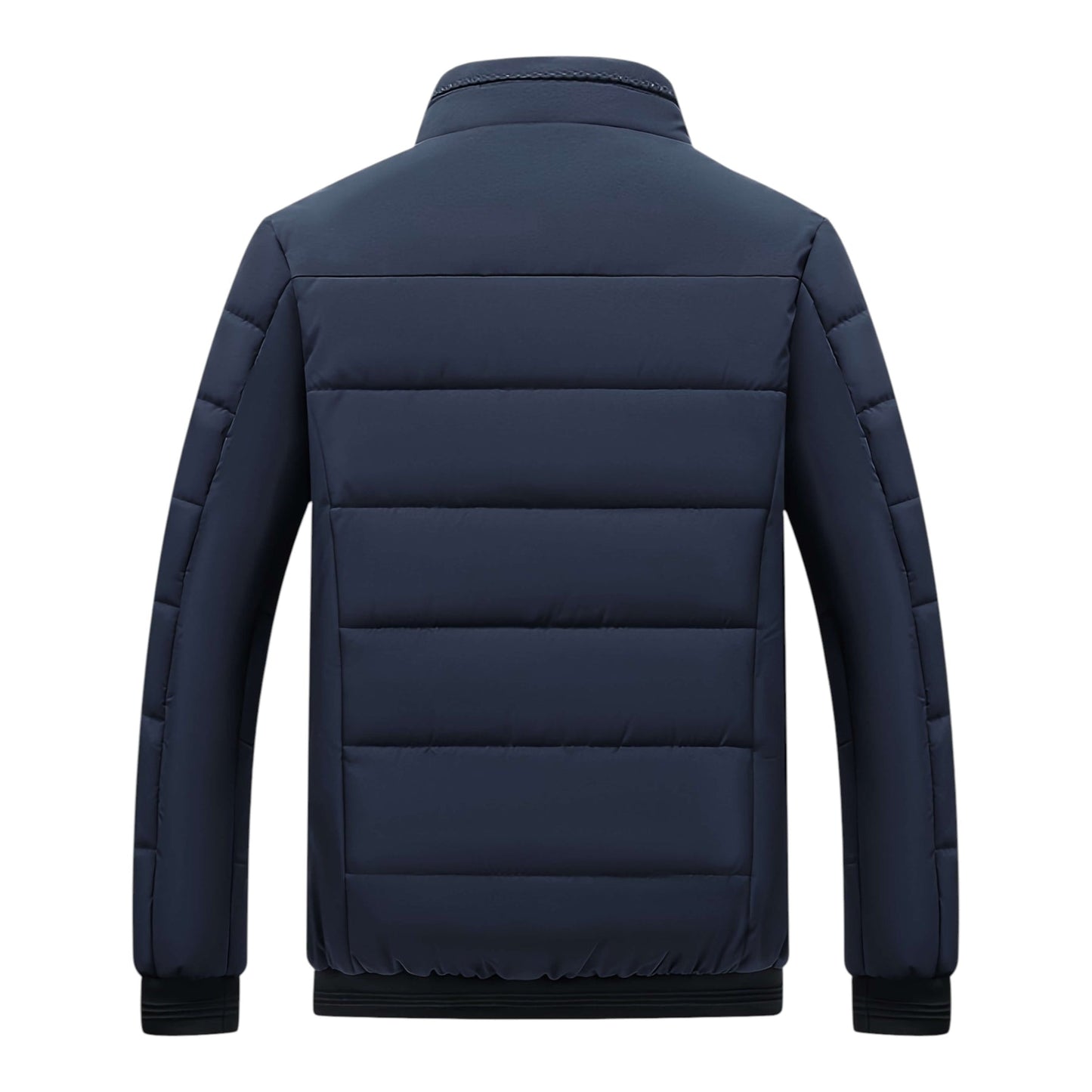 Men's Padded Funnel Neck Jacket | Zip Up
