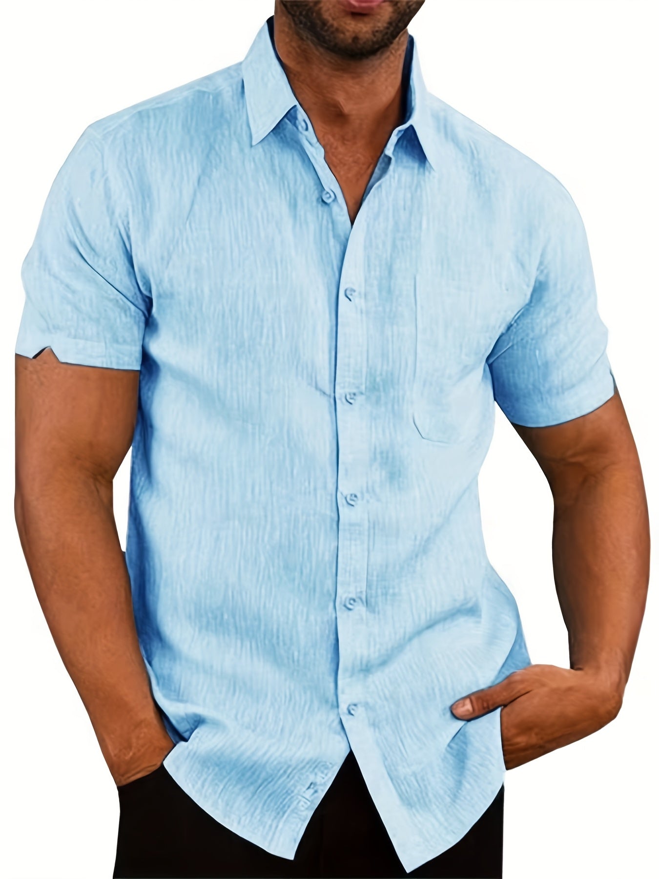 Men's Short Sleeve Shirt | Button Down
