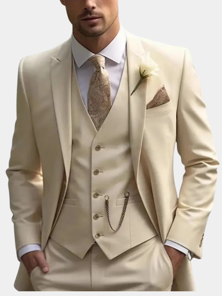 Men's Three Piece Suit | Wedding