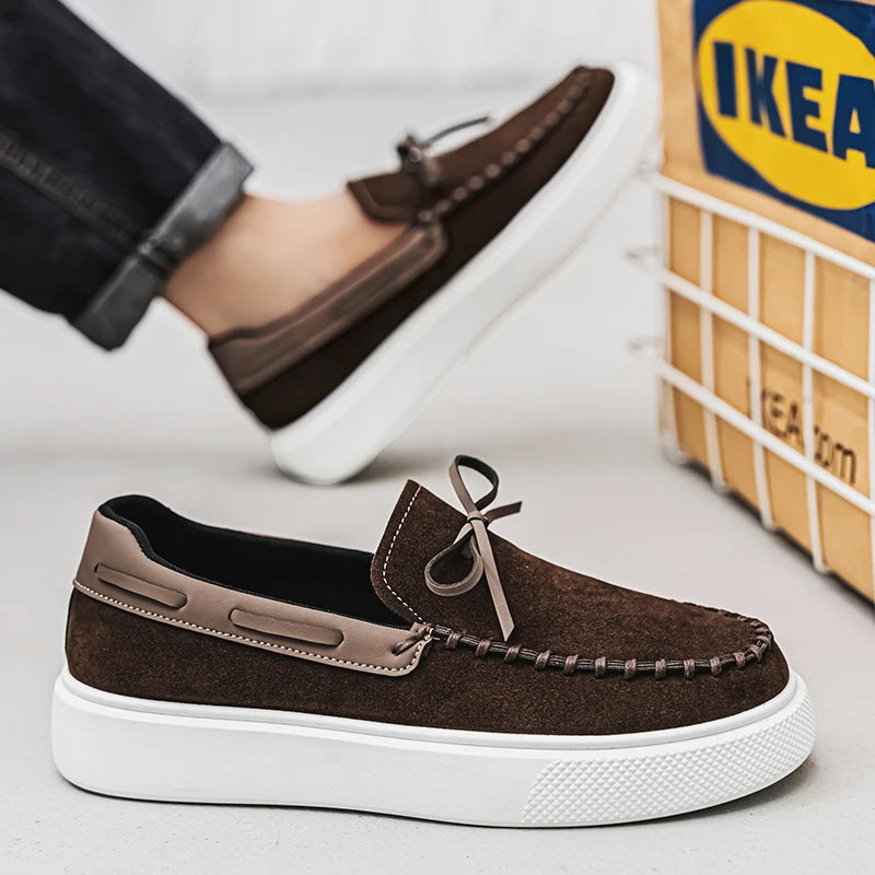 Men's Slip-On Boat Shoes | Chunky Sole