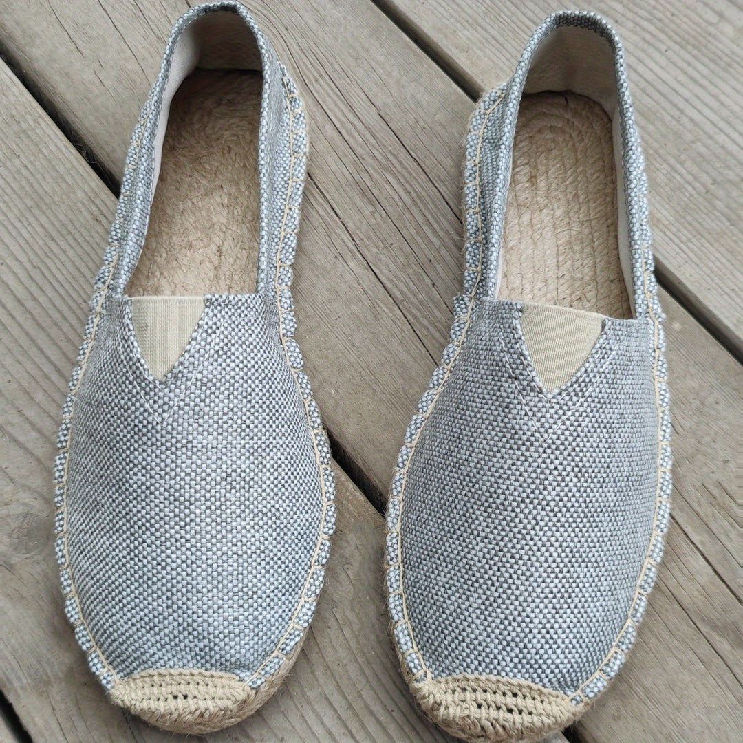 Men's Canvas Espadrilles | Slip On