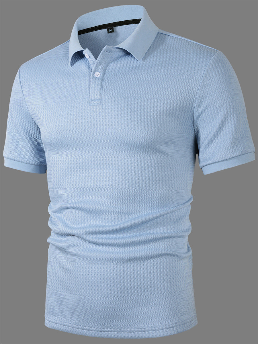 Men's Collar Polo Shirt | Two-Button