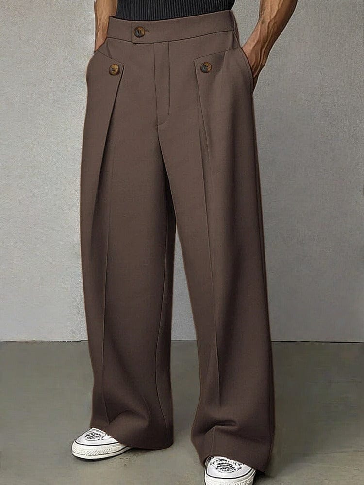 Men's Work Trousers | Pleated Front