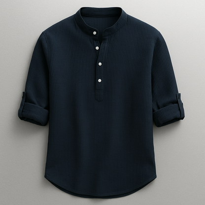 Men's Oxford Long Sleeve Shirt | Button
