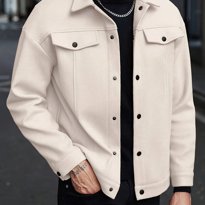 Bertrand Textured Jacket | Button Up