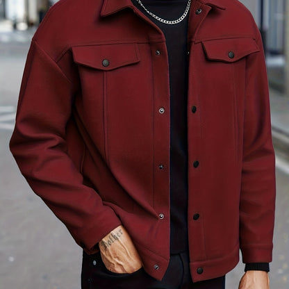 Bertrand Textured Jacket | Button Up