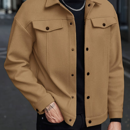 Bertrand Textured Jacket | Button Up