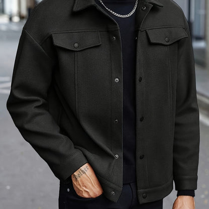 Bertrand Textured Jacket | Button Up