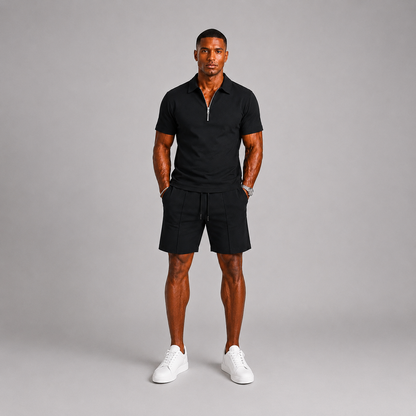 Crispin Polo Shirt | Zip