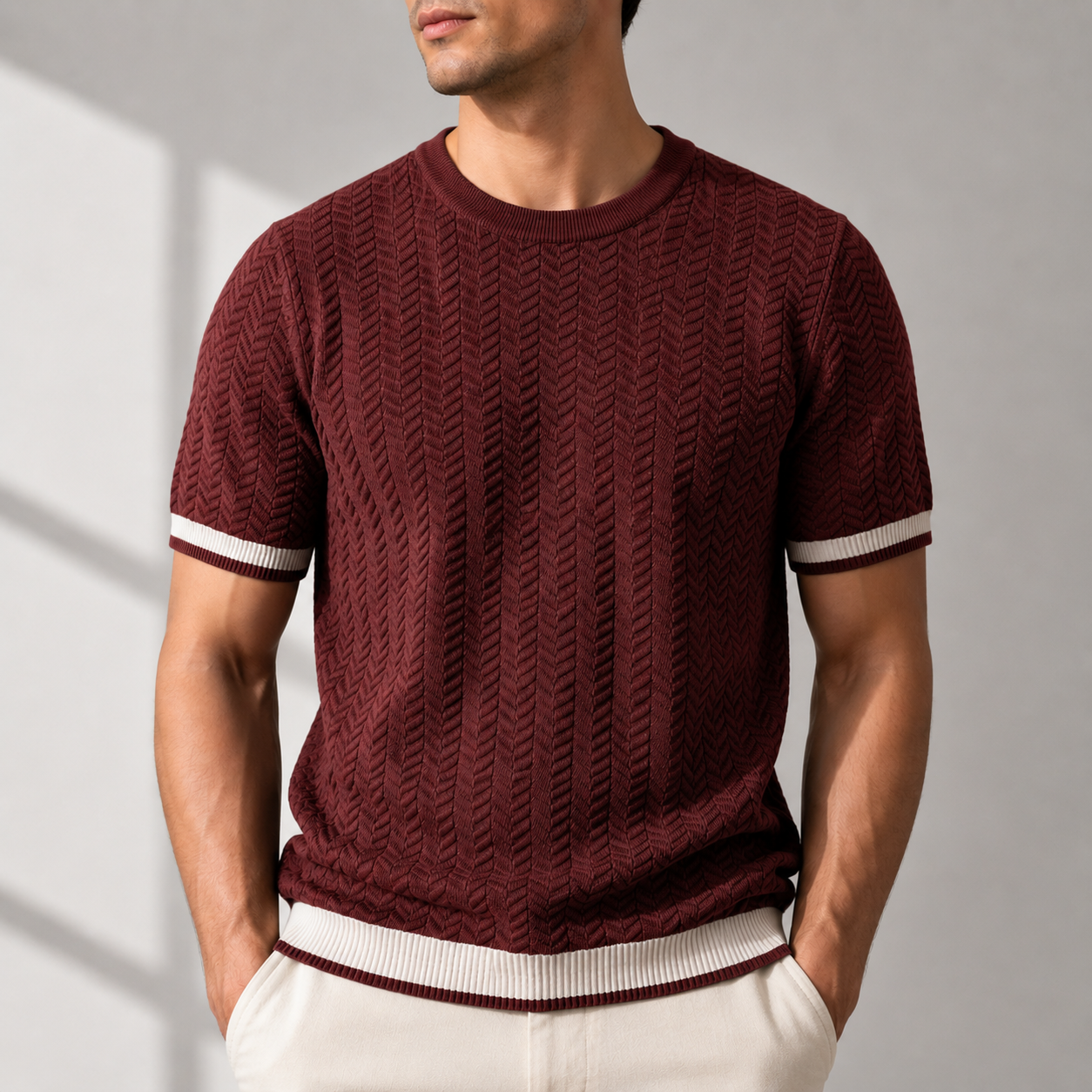 Felix Polo Shirt | Textured
