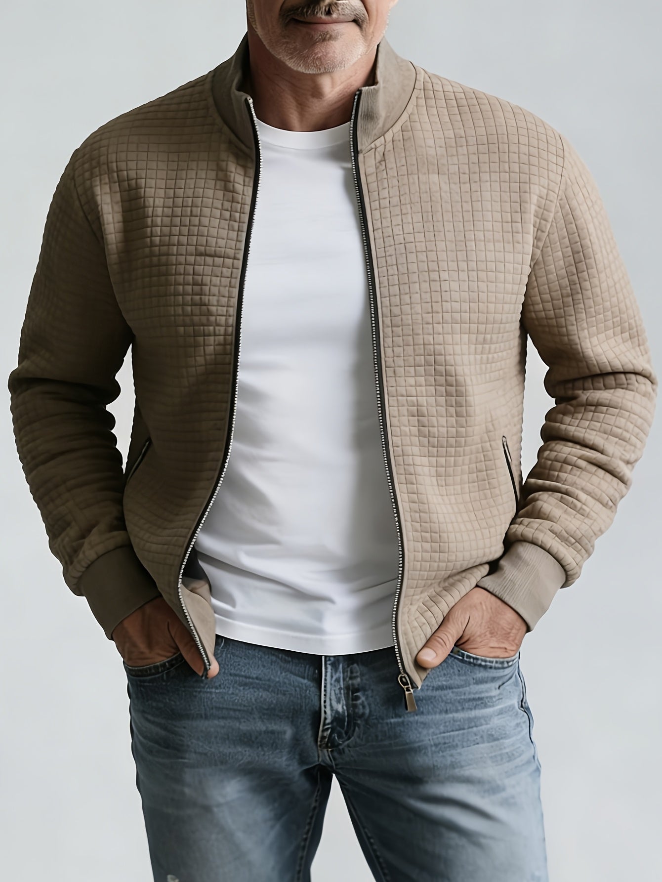 Frederick Waffle Jacket | Zip