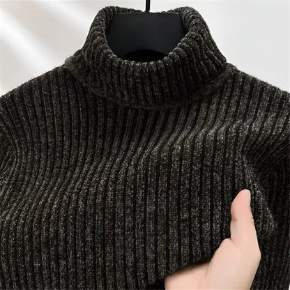 Gerald Ribbed Sweater | Turtleneck