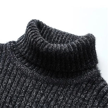 Gerald Ribbed Sweater | Turtleneck