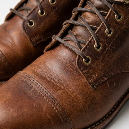 Men's Cap-Toe Lace-Up Boots | Ankle