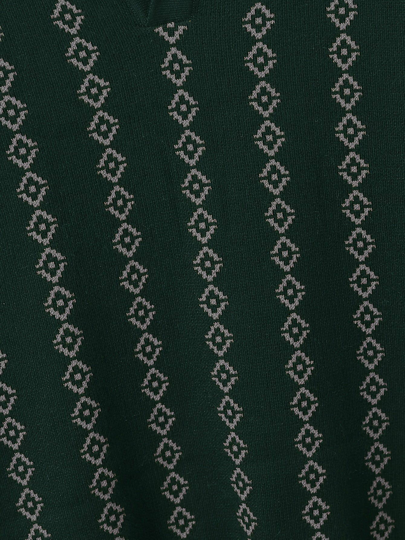Lancelot Geometric Polo Shirt | V Neck