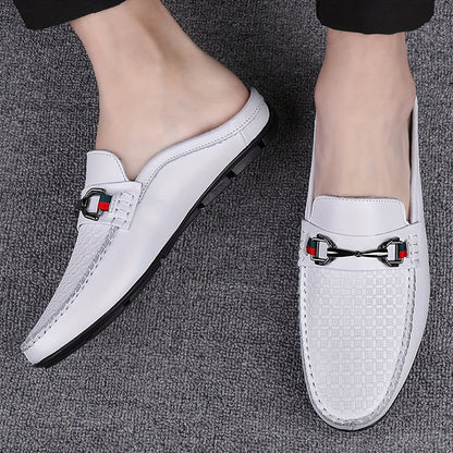 Men's Horsebit Mule Loafers | Backless Slip-On