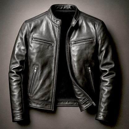 Men's Biker Jacket | Slim Fit
