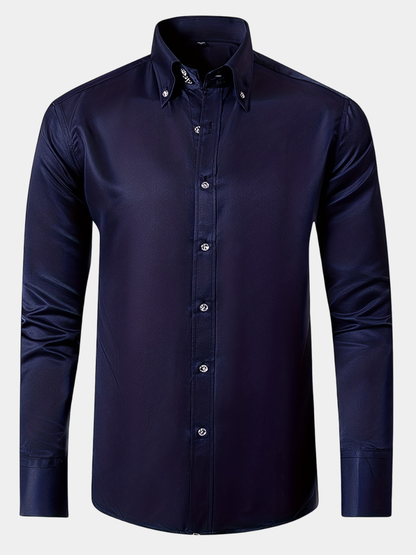 Men's Long Sleeve Button-Down Shirt | Oxford