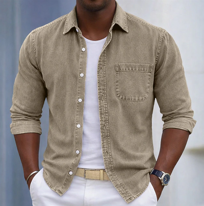 Men's Long Sleeve Shirt | Button-Up
