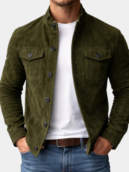 Men's Button-Up Overshirt | Long Sleeve