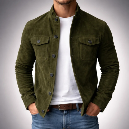 Men's Button-Up Overshirt | Long Sleeve