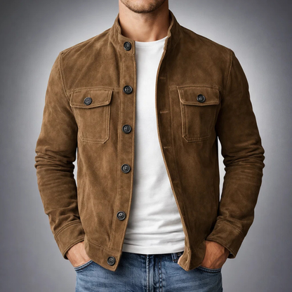 Men's Button-Up Overshirt | Long Sleeve