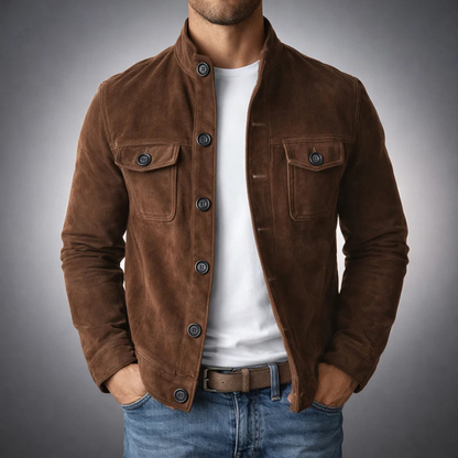 Men's Button-Up Overshirt | Long Sleeve