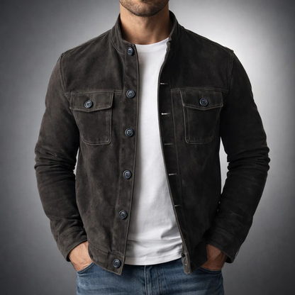 Men's Button-Up Overshirt | Long Sleeve