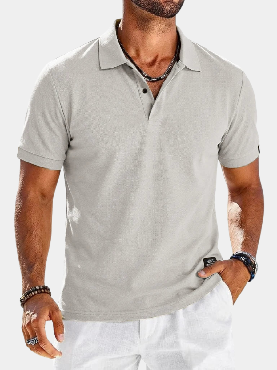 Men's Collar Polo Shirt | Buttoned