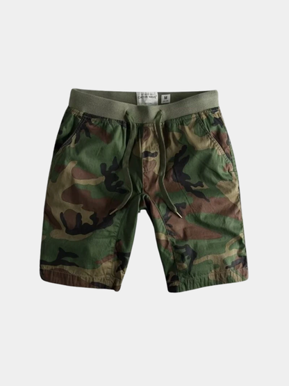 Men's Swim Cargo Shorts | Elastic Waist