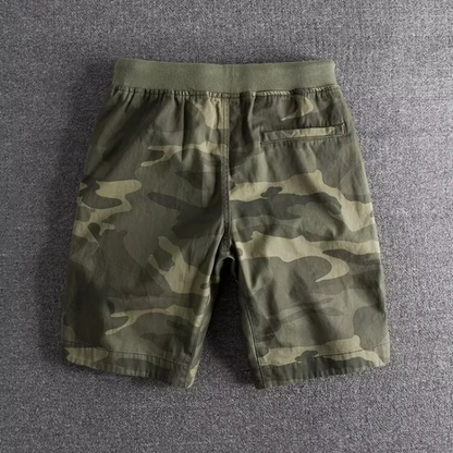 Men's Swim Cargo Shorts | Elastic Waist