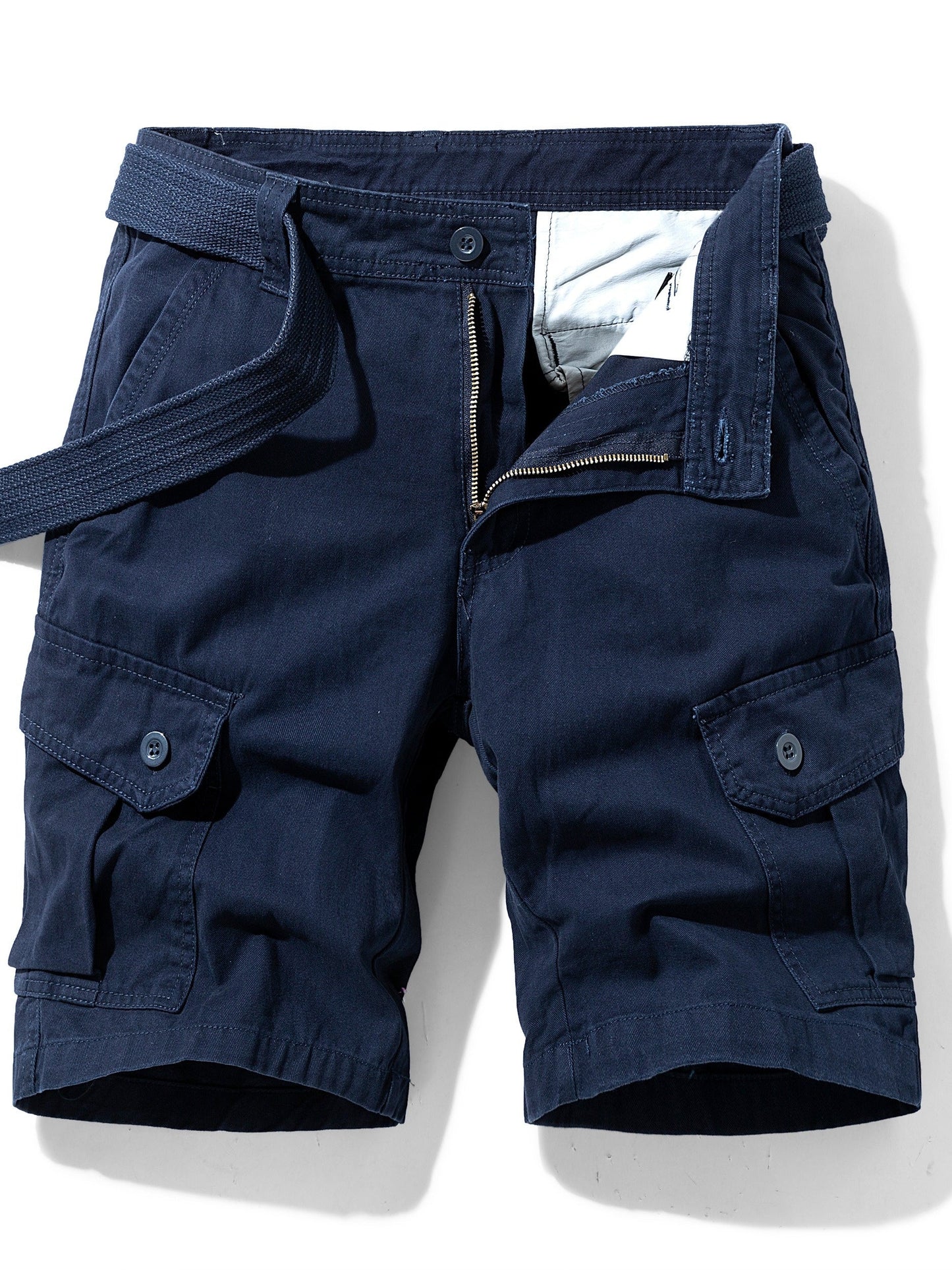 Men's Chino Cargo Shorts | Knee Length