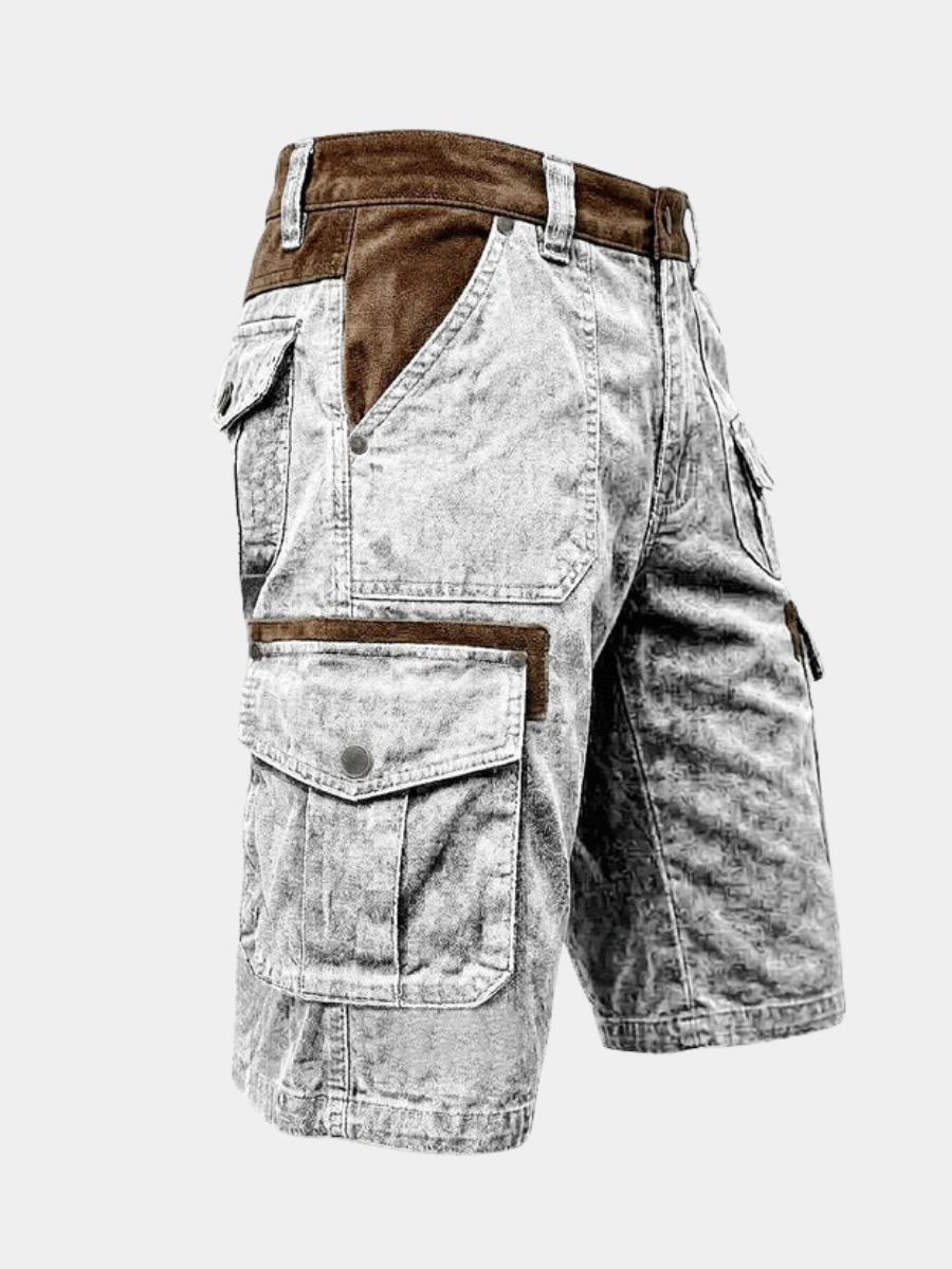 Men's Denim Cargo Shorts | Utility