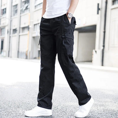 Men's Cargo Trousers | Zip Pockets