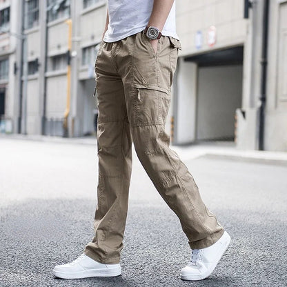 Men's Cargo Trousers | Zip Pockets