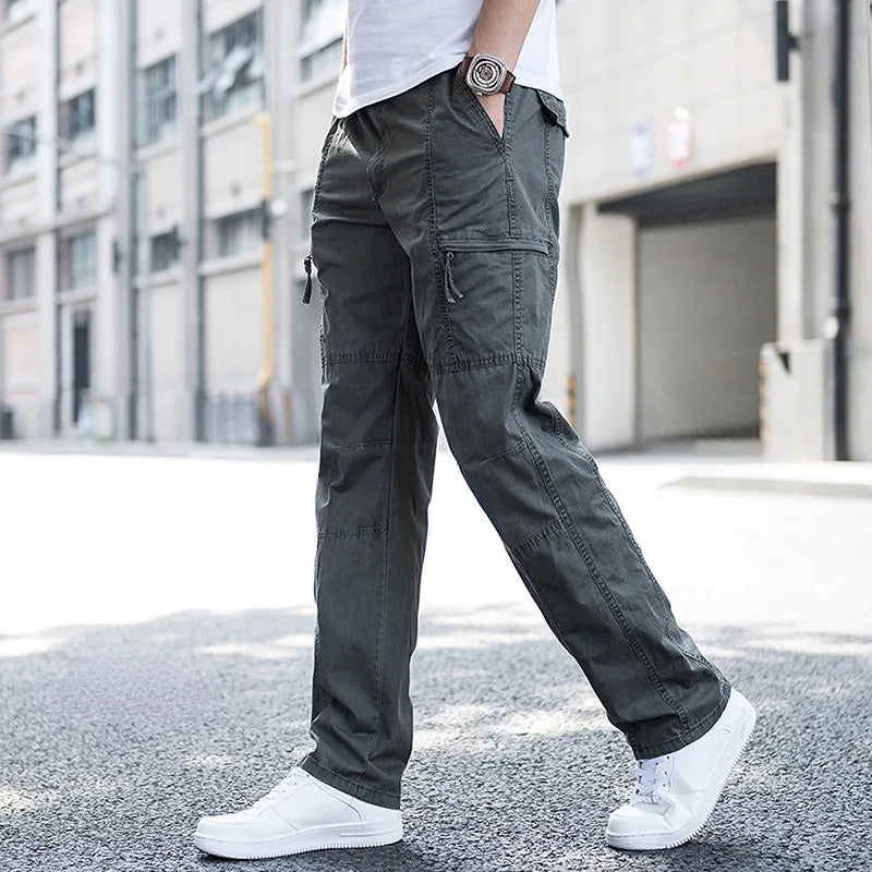 Men's Cargo Trousers | Zip Pockets