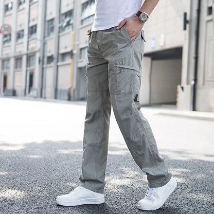 Men's Cargo Trousers | Zip Pockets