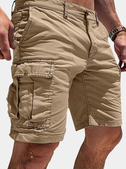 Men's Denim Cargo Shorts | Waist