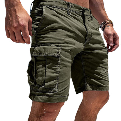 Men's Denim Cargo Shorts | Waist