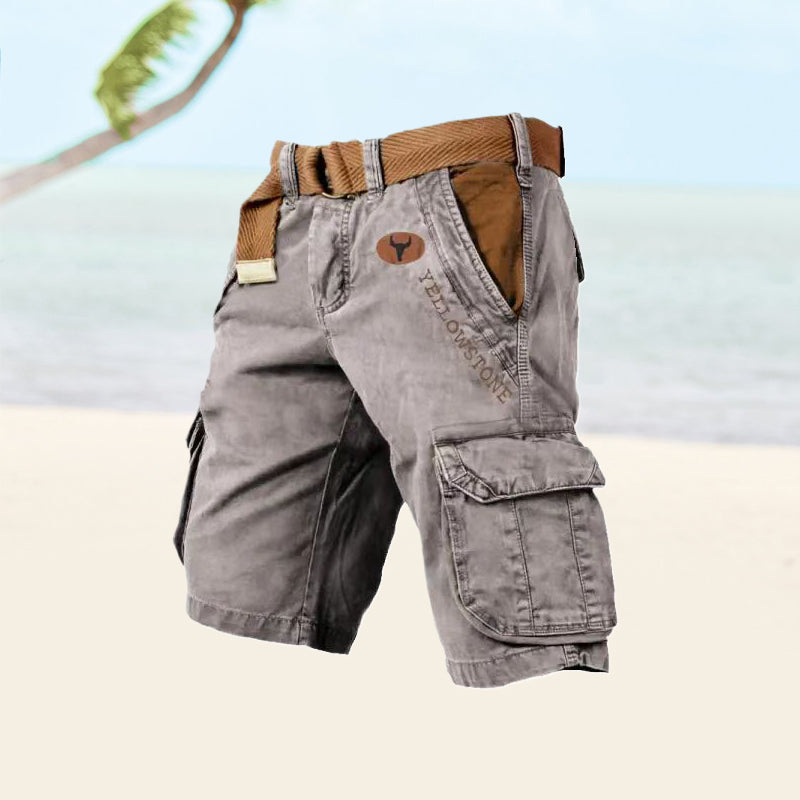 Men's Cargo Utility Shorts | Belted