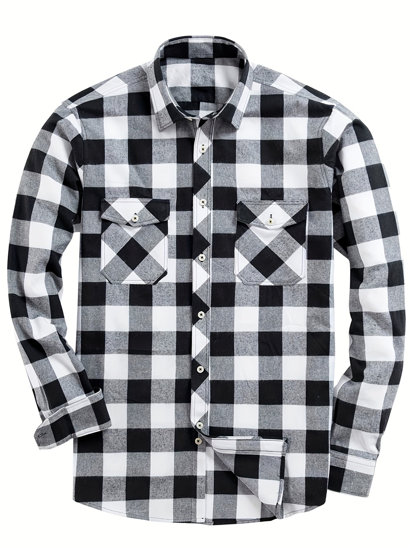 Men's Long Sleeve Shirt | Button Front