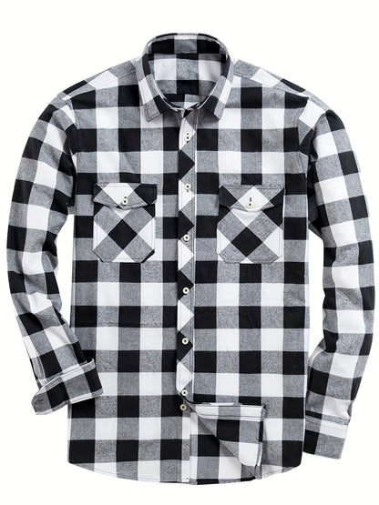 Men's Long Sleeve Shirt | Button Front