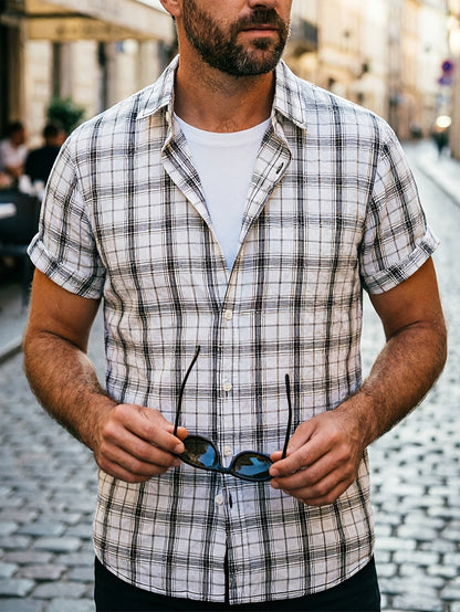 Men's Designer Shirt | Short Sleeve